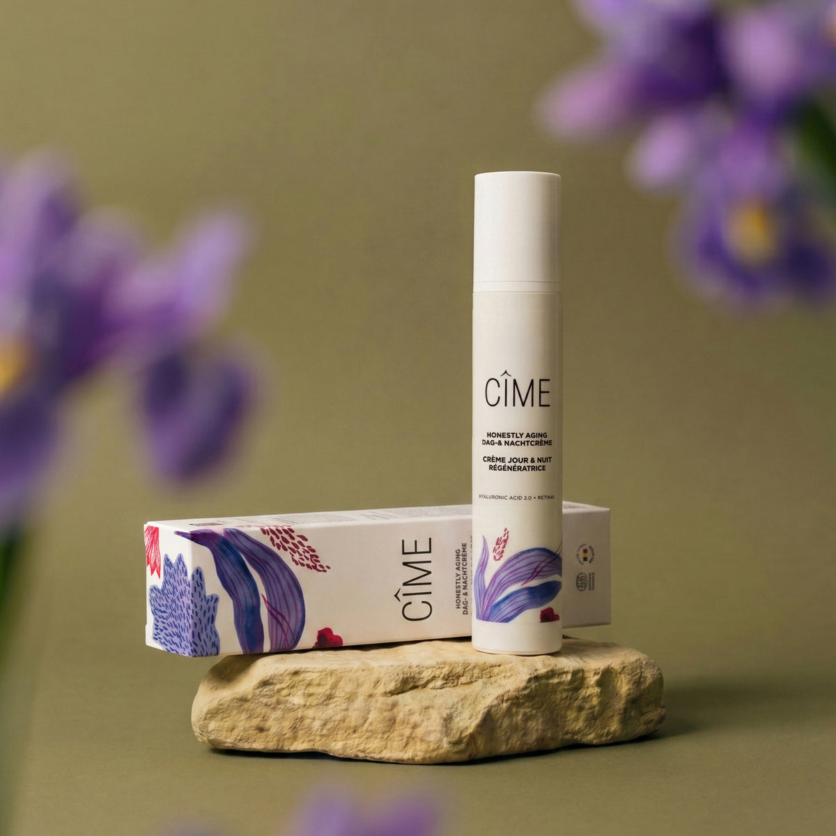 CÎME Honestly Aging Day & Night Cream – anti-aging crème op steen