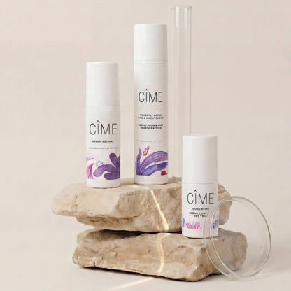 CÎME Honestly Aging Day & Night Cream, close-up van de verpakking