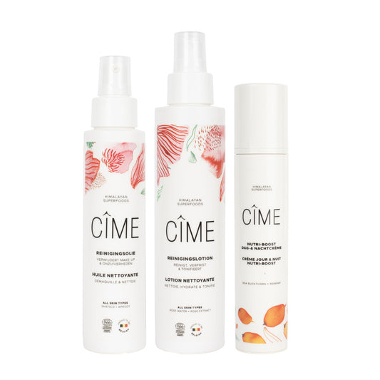 CÎME skincare routine voor de droge huid