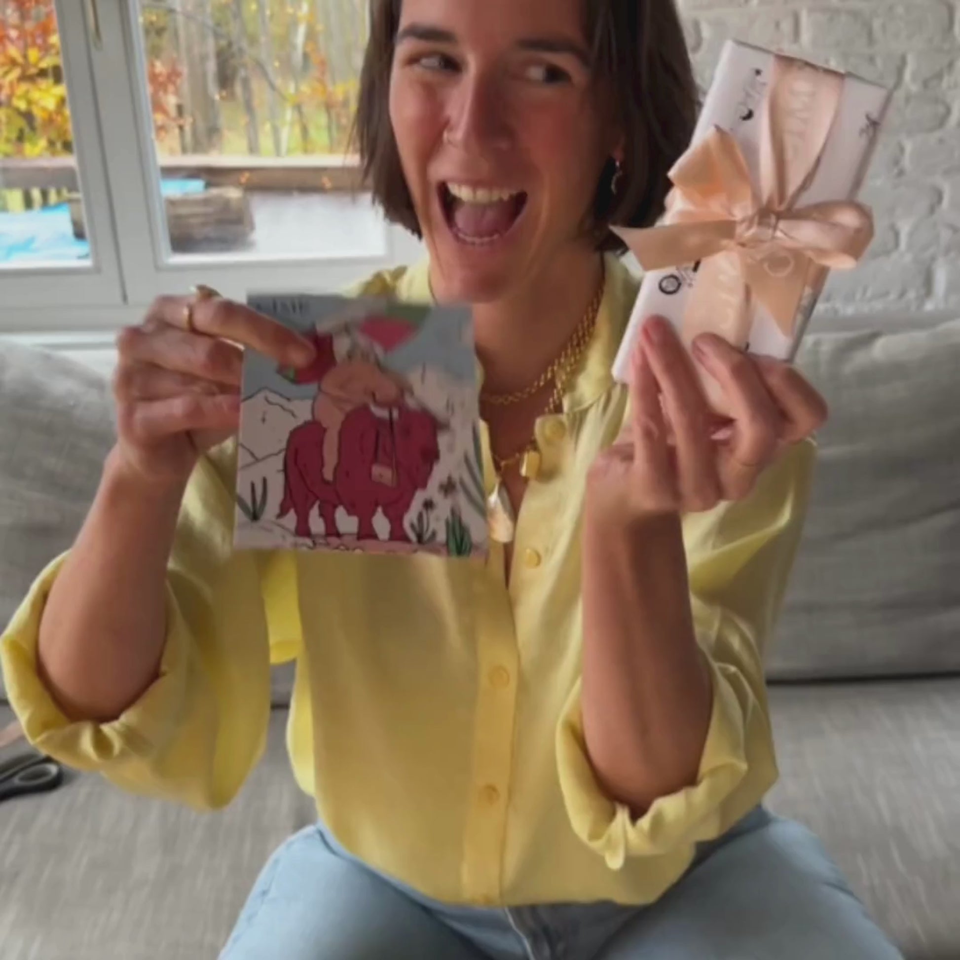 Instructie video cadeautje efficiënt inpakken